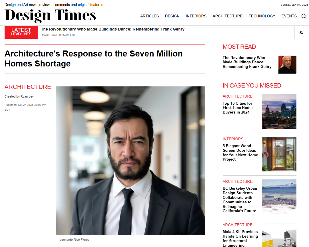 Architecture's Response to the Seven Million Homes Shortage